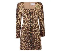 Shree Minikleid mit langen Ärmeln - Nude