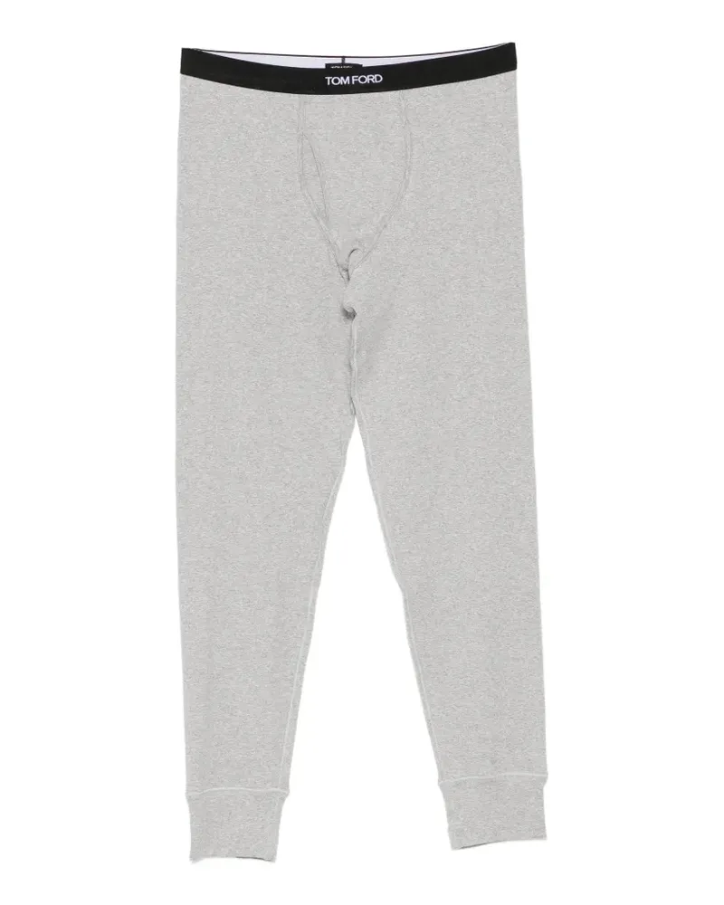 Tom Ford logo-waistband long johns - Grau Grau