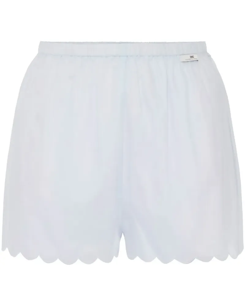 Elisabetta Franchi Bestickte Shorts - Blau Blau