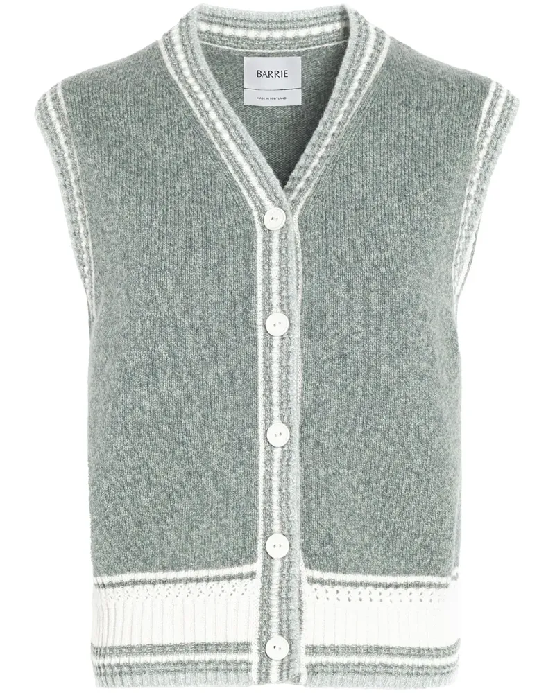 Barrie Cardigan aus Kaschmir - Blau Blau