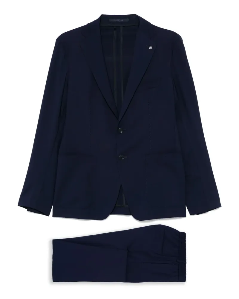 Tagliatore Einreihiger Anzug - Blau Blau