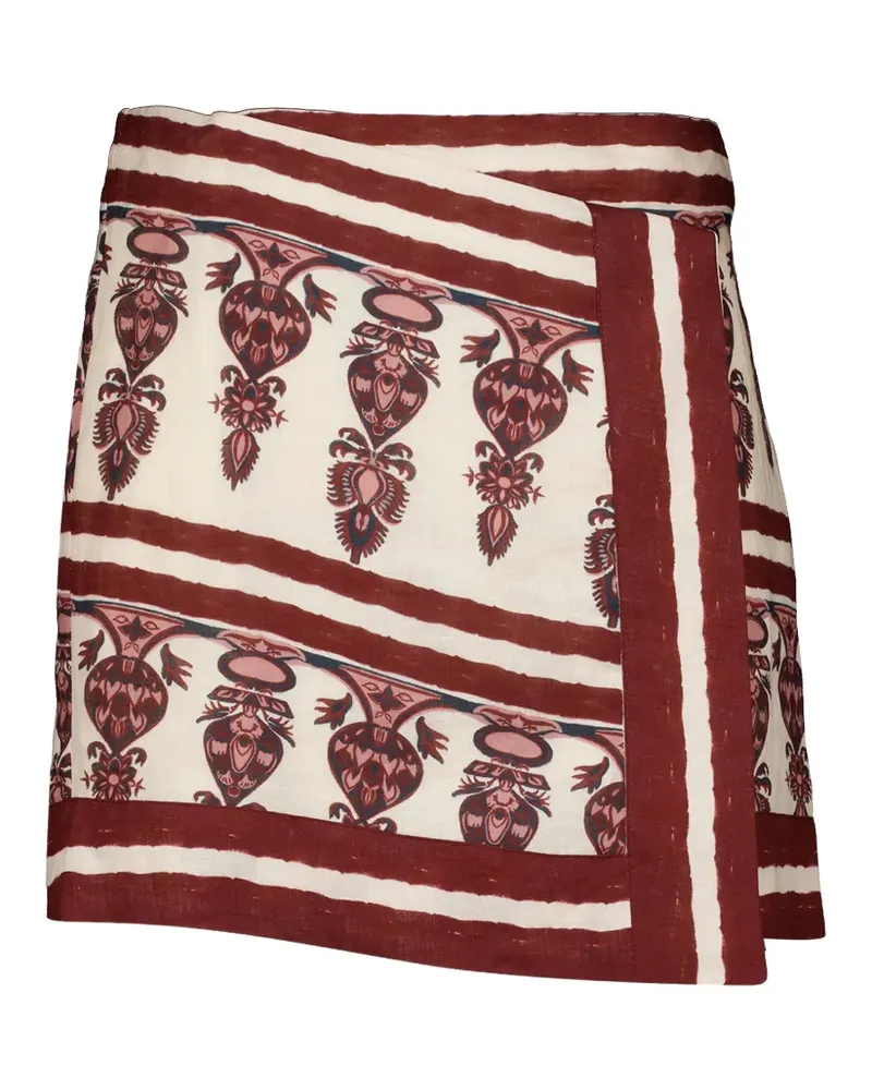 Johanna Ortiz Roots wrap skirt - Nude Nude