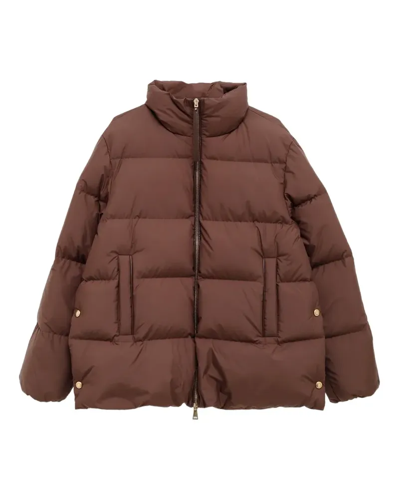 Moncler Vivantesse quilted down jacket - Braun Braun