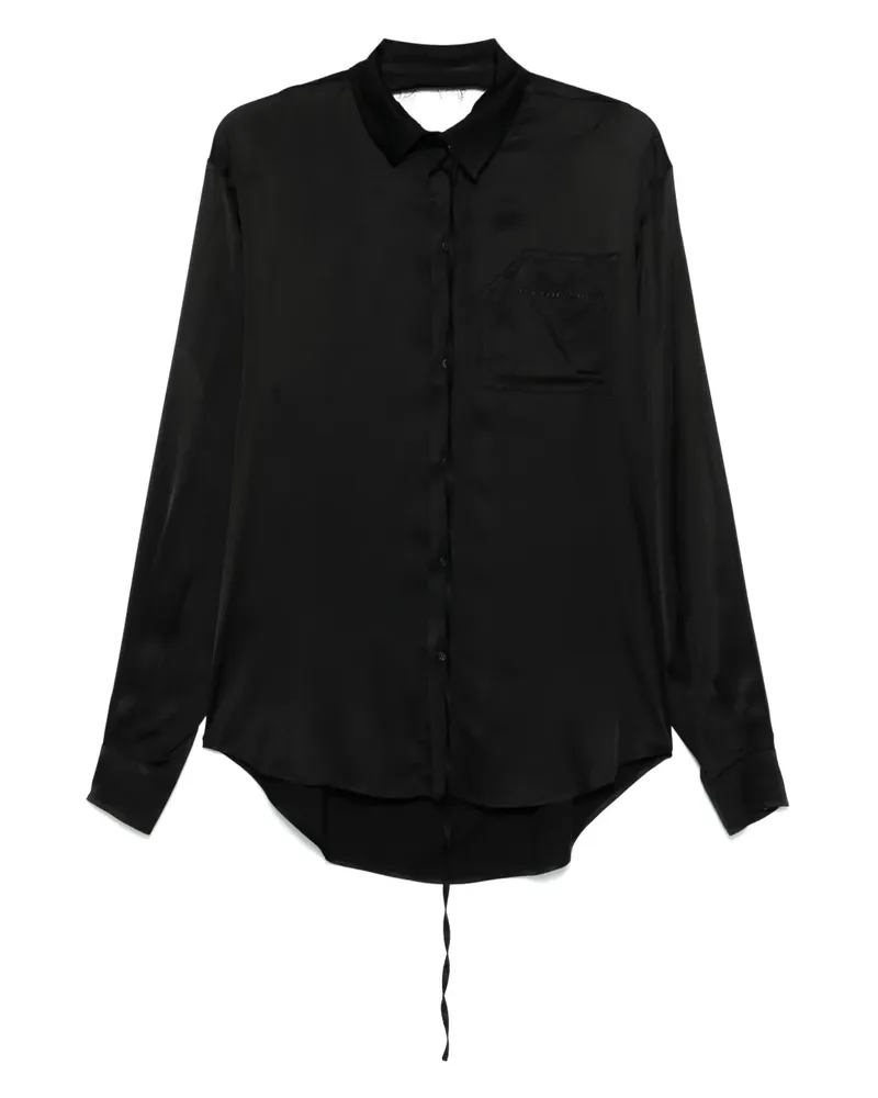 OTTOLINGER Hemd mit Cut-Outs - Schwarz Schwarz