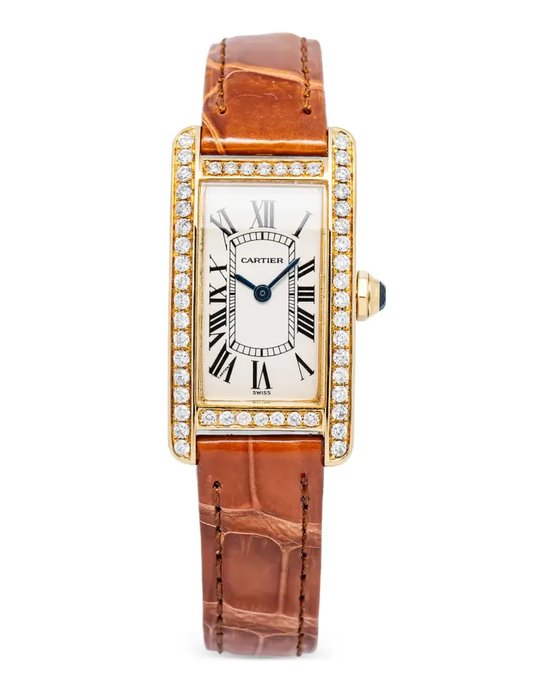 Cartier Tank Americaine Armbanduhr 19mm - Nude Nude