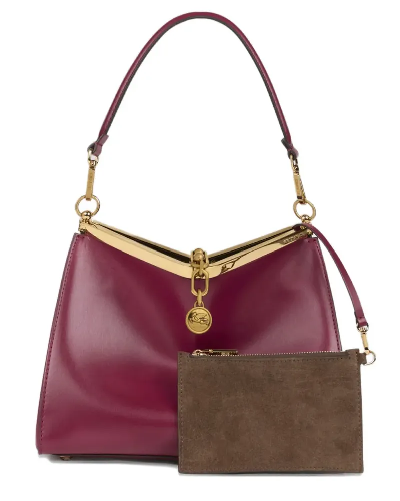 Etro Mittelgroße Vela Schultertasche - Rot Rot