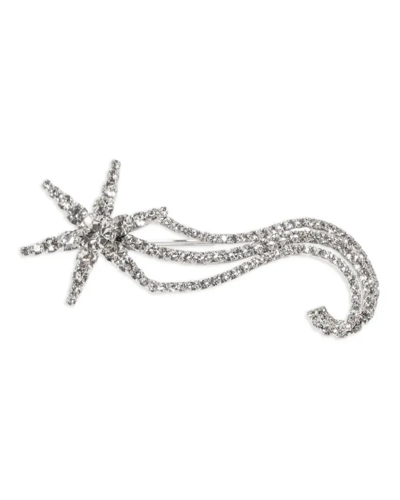 Jennifer Behr Starla Brosche mit Kristallen - Silber Silber
