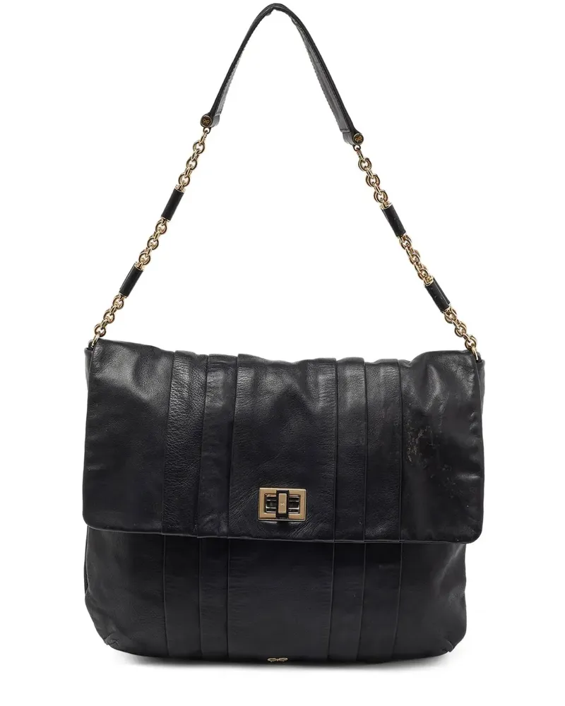 Anya Hindmarch Pre-owned Gracie Schultertasche - Schwarz Schwarz