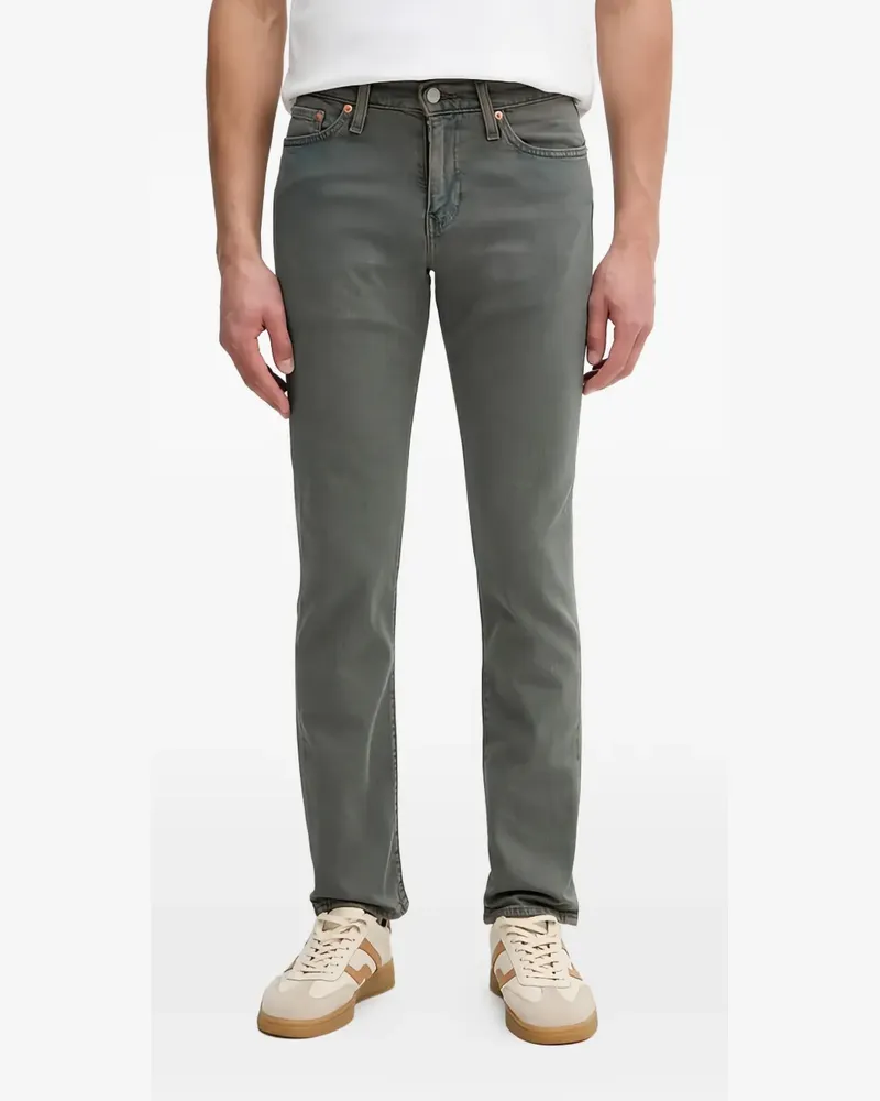 Levi's 511 logo-patch slim jeans - Grün Grün