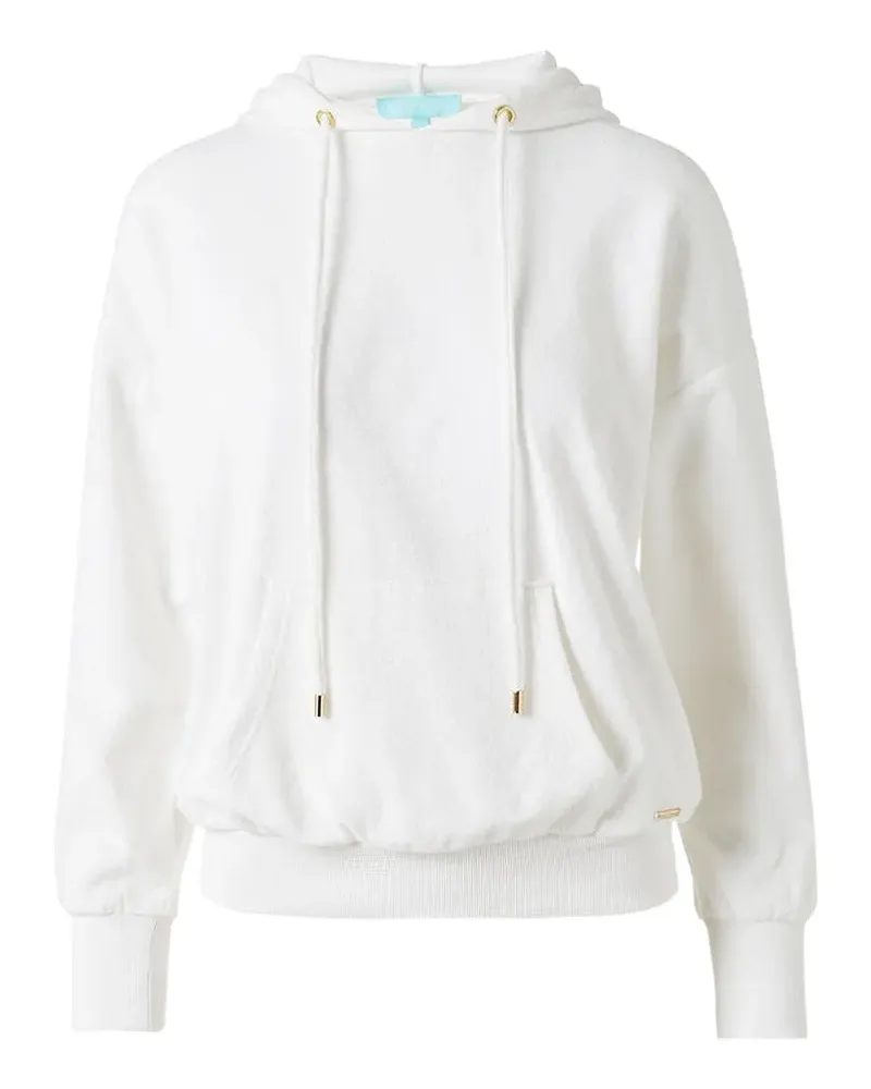 Melissa Odabash Nora drawstring sweatshirt - Weiß Weiß
