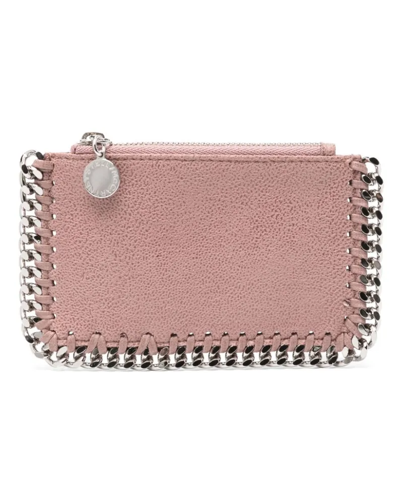 Stella McCartney Falabella Portemonnaie mit Kettenborte Rosa