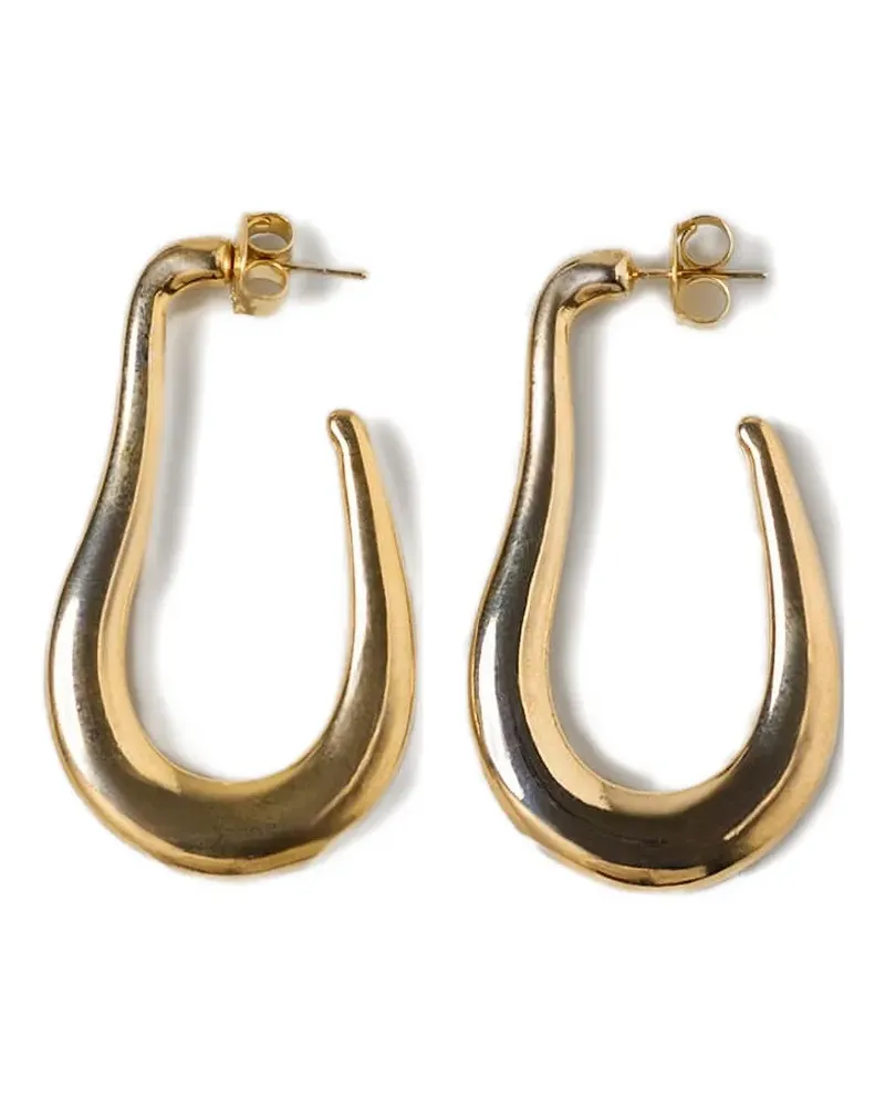 Lenny Niemeyer Polierte Creolen - Gold Gold