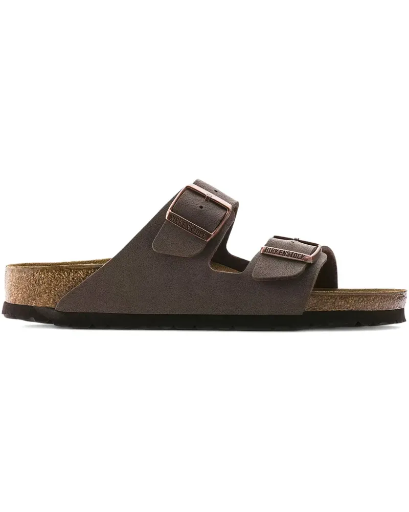 Birkenstock Arizona Birkibuc buckled sandals - Braun Braun