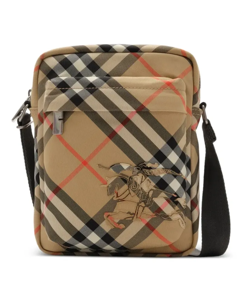 Burberry Check North South Umhängetasche - Nude Nude