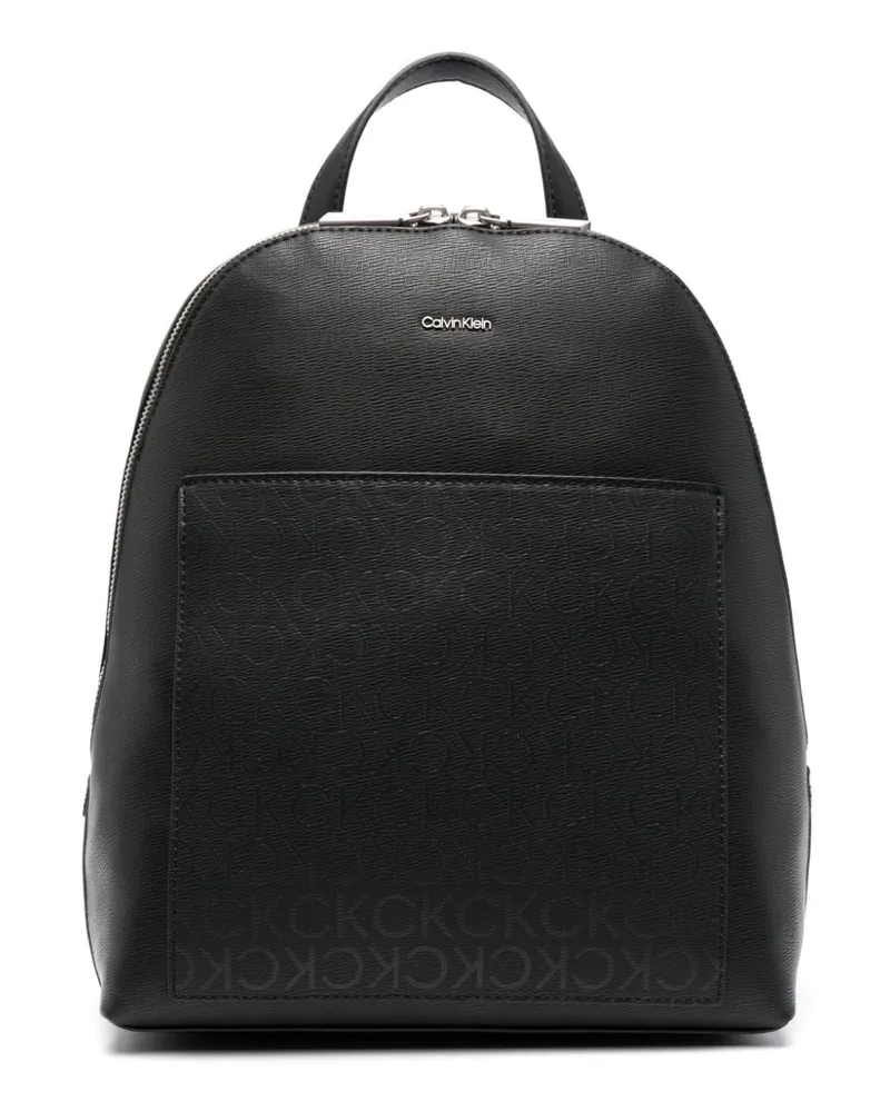 Calvin Klein Rucksack mit Logo Schwarz