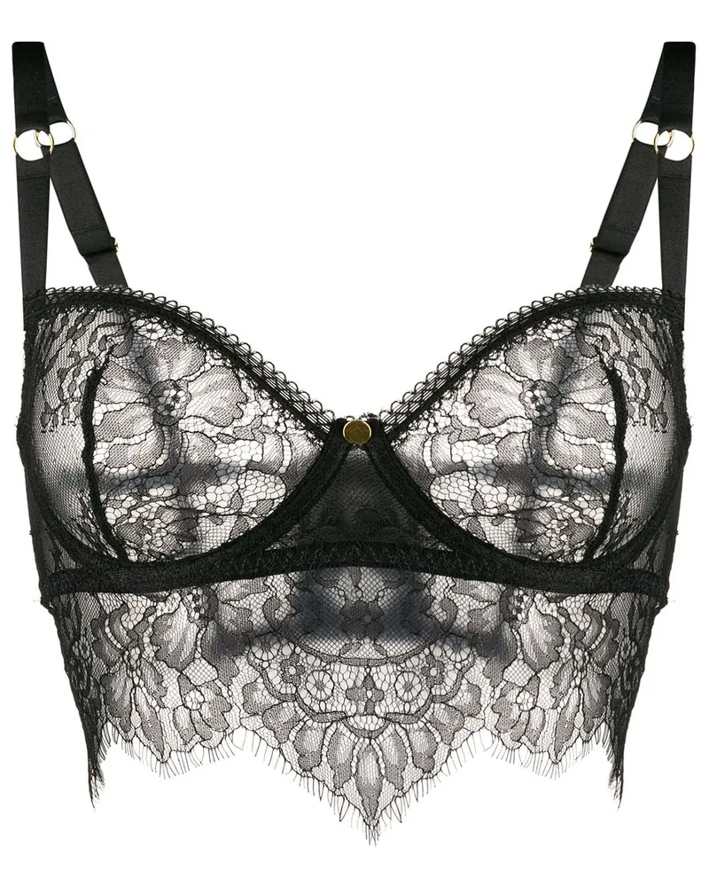 Maison Close Inspiration Divine' BH - Schwarz Schwarz
