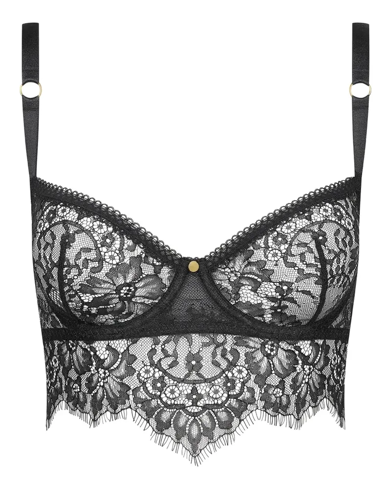 Maison Close Inspiration Divine' BH - Schwarz Schwarz