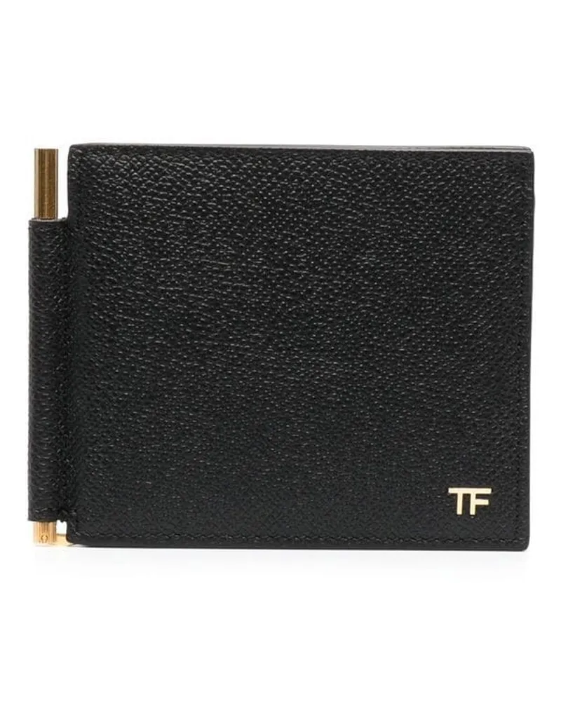 Tom Ford Portemonnaie mit Scharnier - Schwarz Schwarz