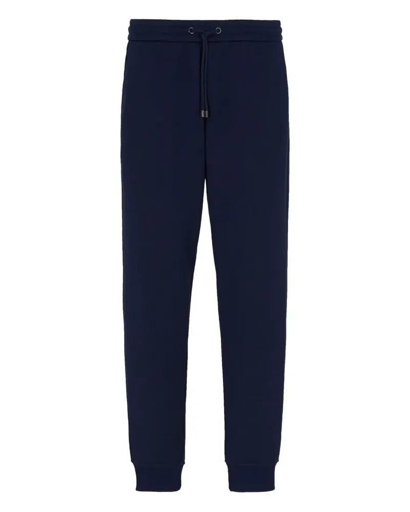 Giorgio Armani Hose mit Kordelzugbündchen - Blau Blau