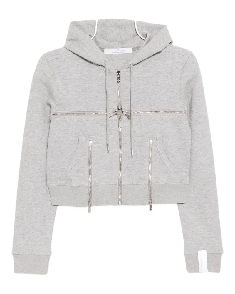 Rokh Broken Hoodie - Grau Grau