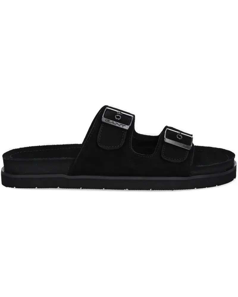 Gant Sandalen mit Doppelschnalle - Schwarz Schwarz