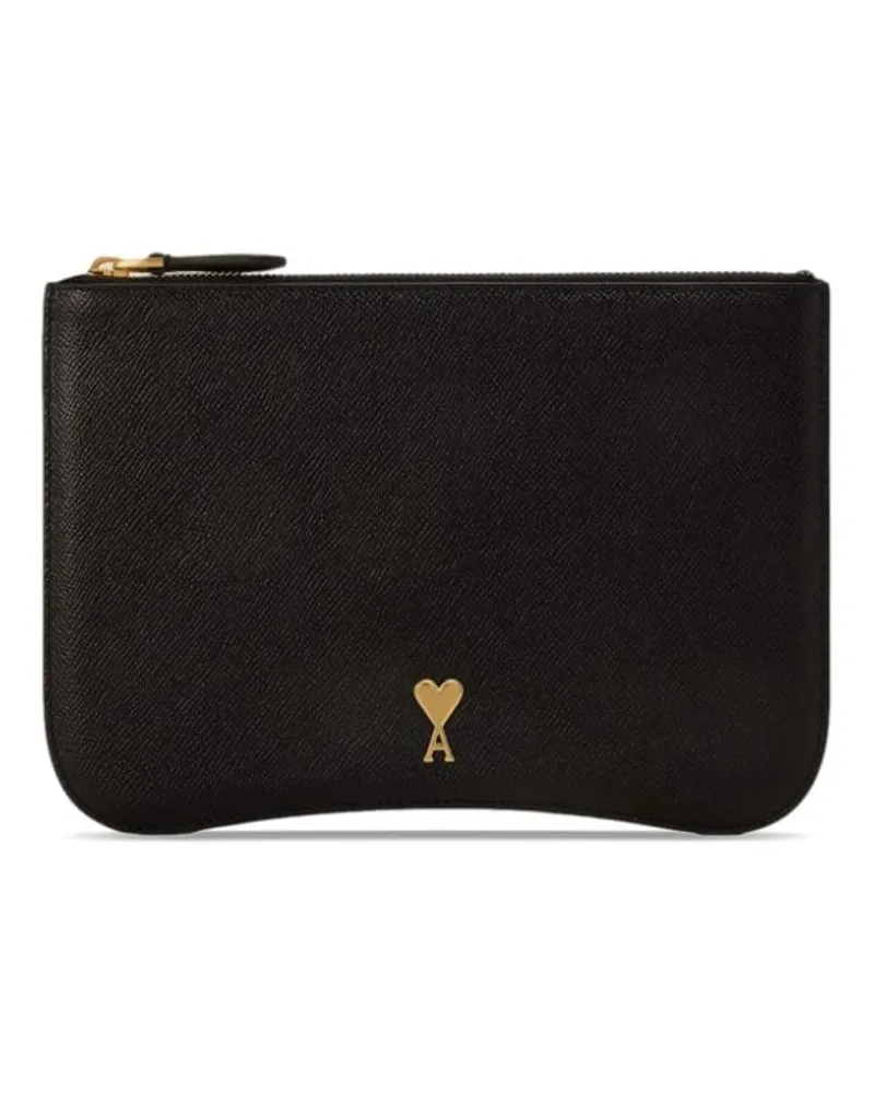 AMI Paris Paris Paris Clutch Schwarz