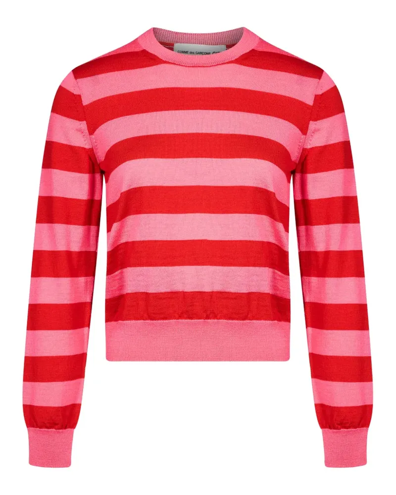 Comme des Garçons striped sweater - Rot Rot