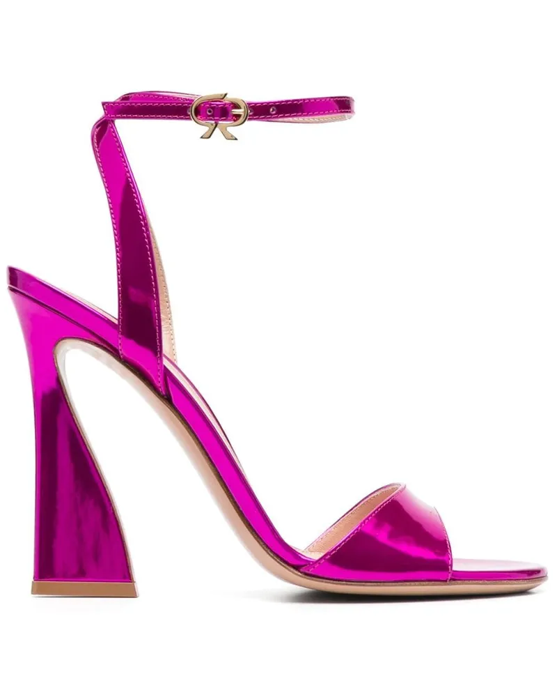 Gianvito Rossi Sandalen mit Design-Absatz 110mm - Rosa Rosa