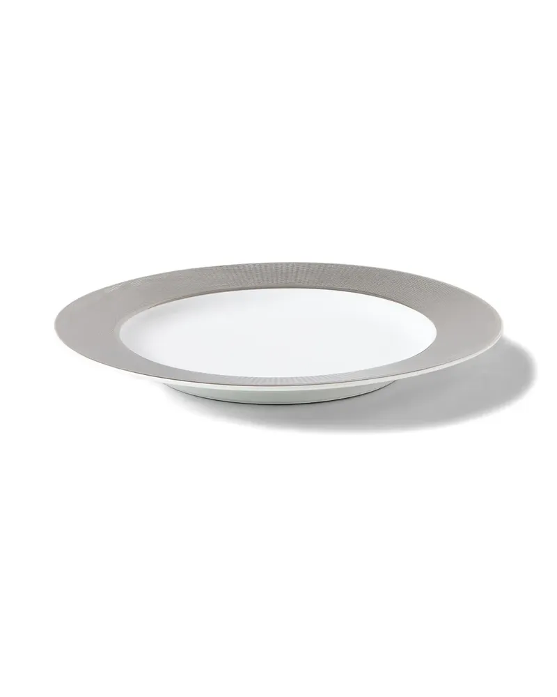 Ralph Lauren Home Hewitt Brot- und Butterteller aus Porzellan - Grau Grau