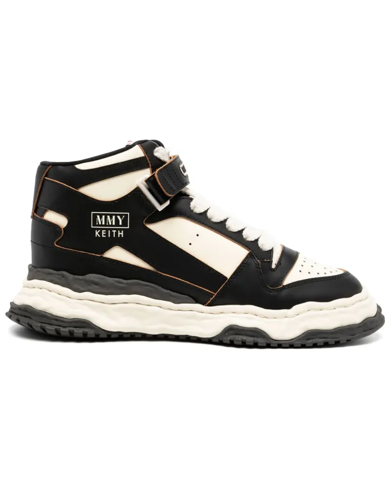 MIHARAYASUHIRO Keith High-Top-Sneakers - Schwarz Schwarz