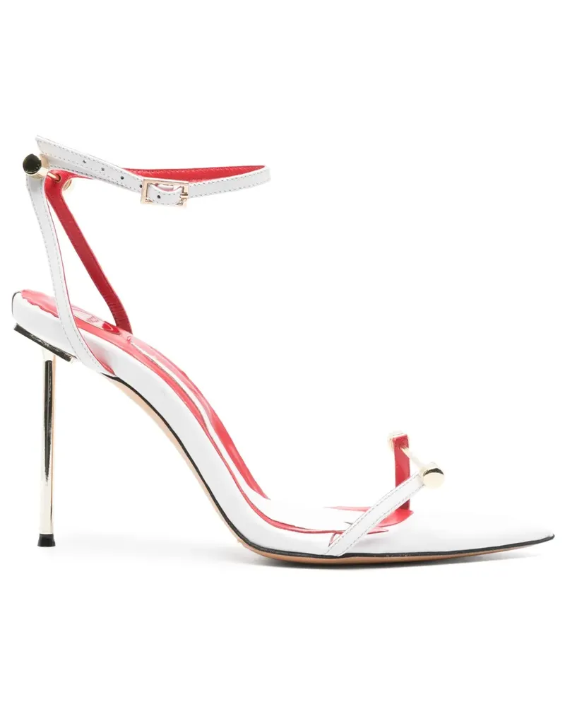 HARDOT Carnal Love Sandalen 90mm - Weiß Weiß