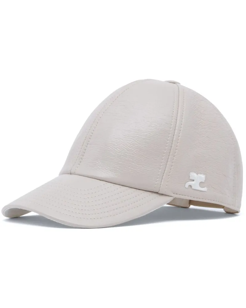 Courrèges Classique Baseballkappe - Grau Grau
