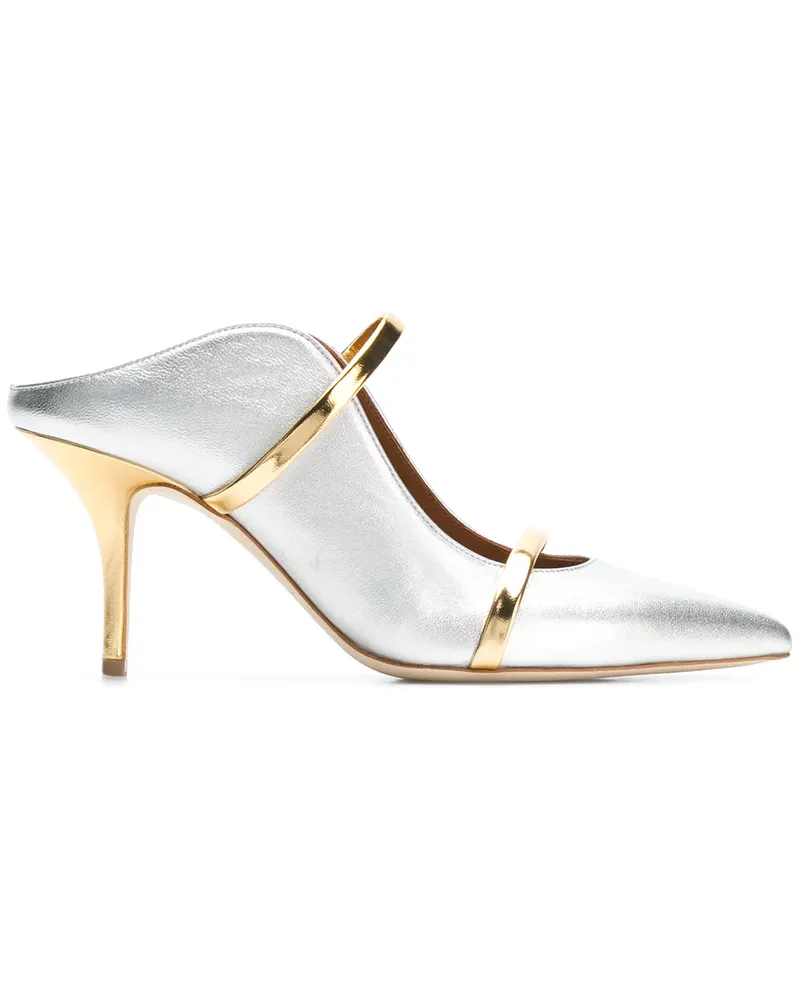 Malone Souliers Maureen' Mules - Silber Silber