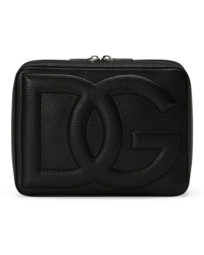Dolce & Gabbana Mittelgroße DG Kuriertasche - Schwarz Schwarz