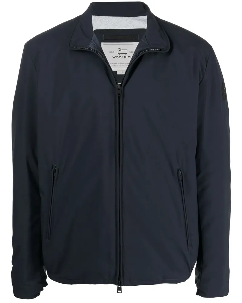 Woolrich Gefütterte Sailing Bomberjacke - Blau Blau