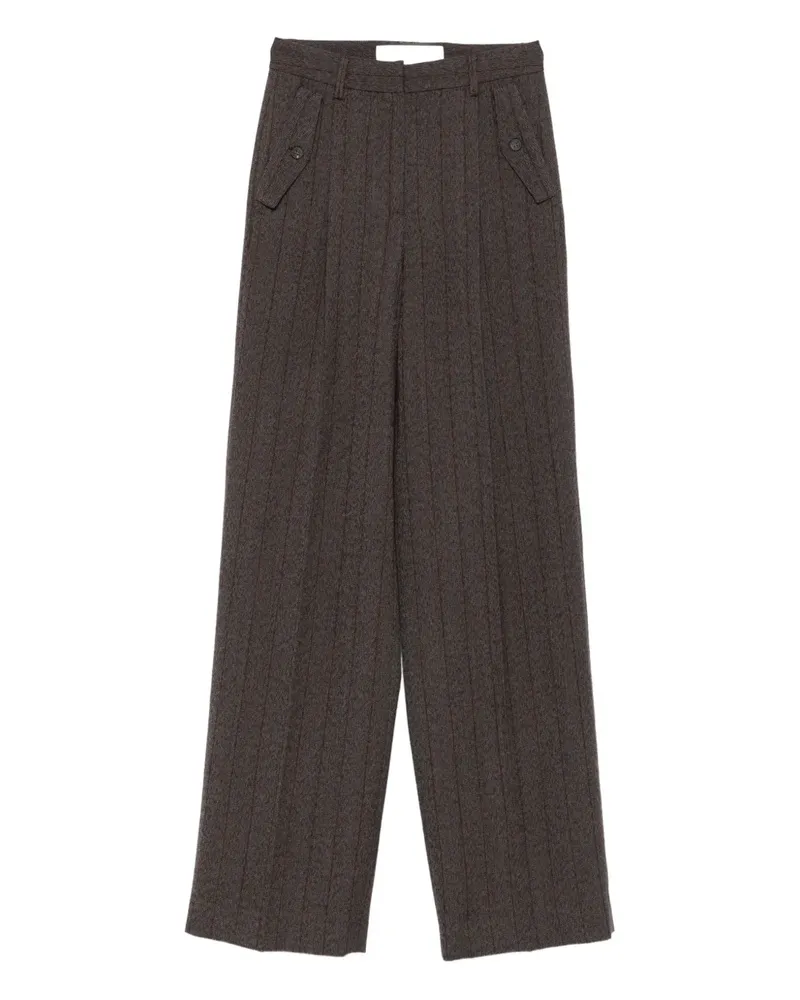 Golden Goose Hose mit Nadelstreifen - Braun Braun