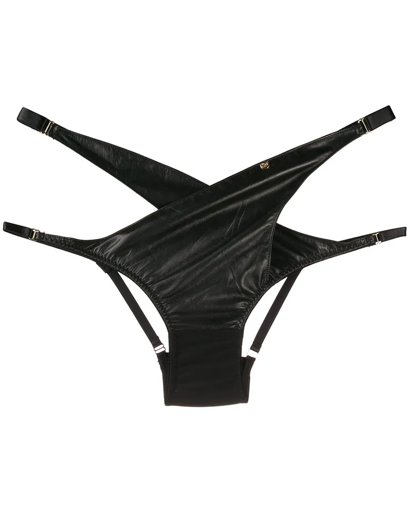 Something Wicked Lexi' Mini Slip - Schwarz Schwarz