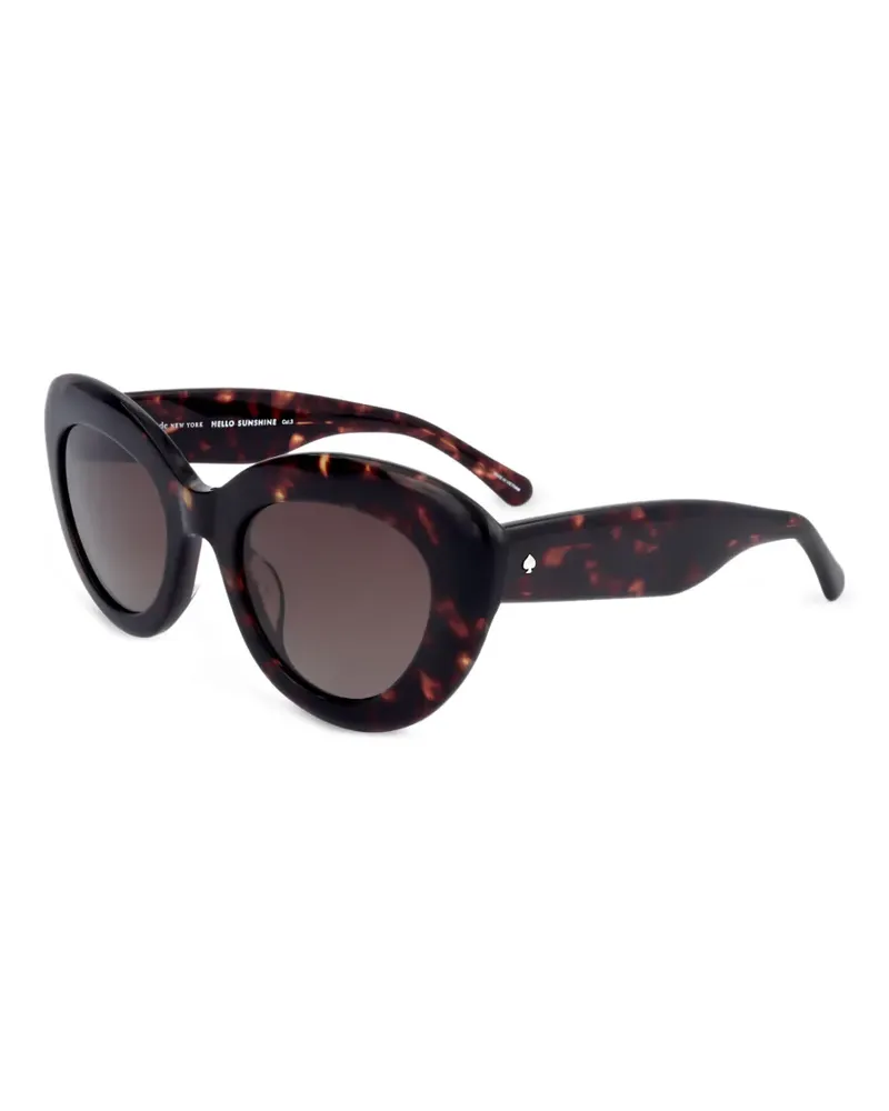 Kate Spade Capri Cat-Eye-Sonnenbrille - Braun Braun