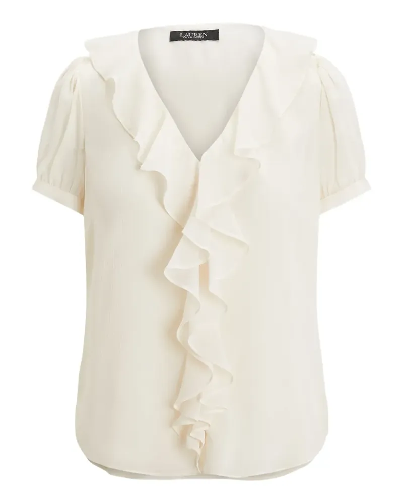 Ralph Lauren Oberteil mit V-Ausschnitt - Nude Nude