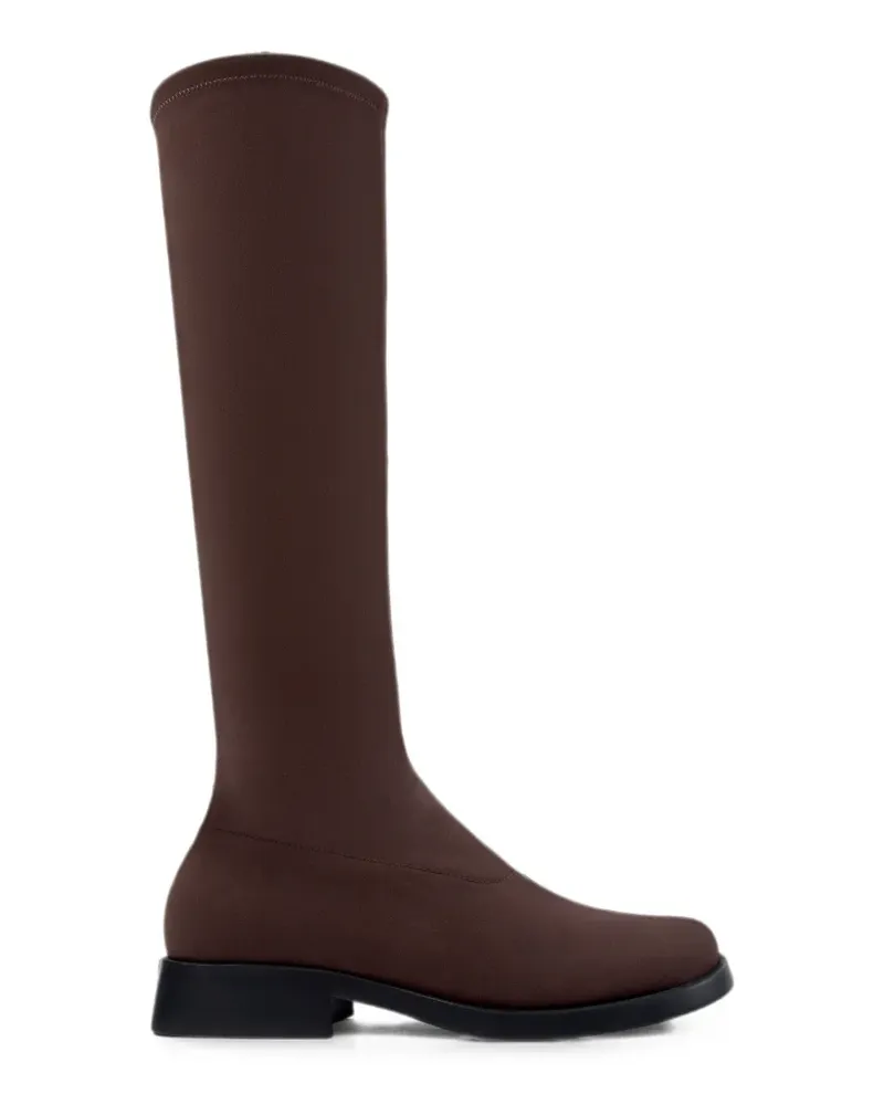 Camper Kniehohe Strickstiefel - Braun Braun
