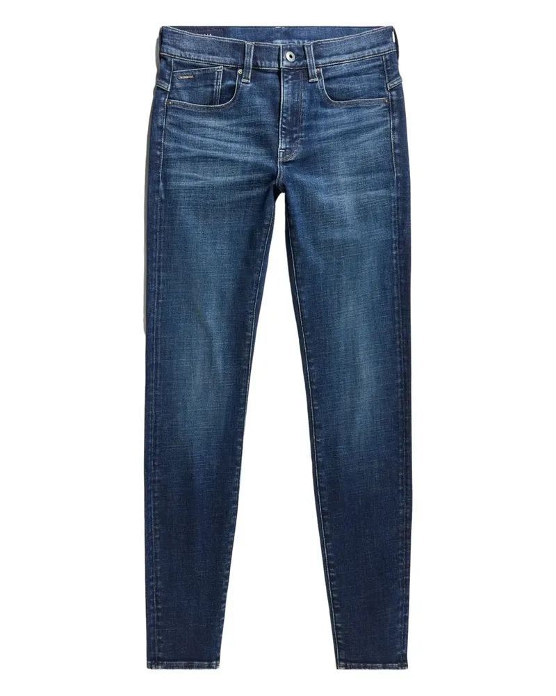 G-STAR RAW Lhana Skinny-Jeans im Five-Pocket-Design - Blau Blau