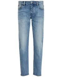 Emporio Armani Tief sitzende J75 Slim-Fit-Jeans Blau