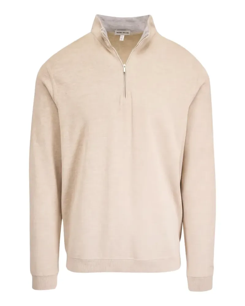 Peter Millar Pullover mit kurzem Reißverschluss - Nude Nude