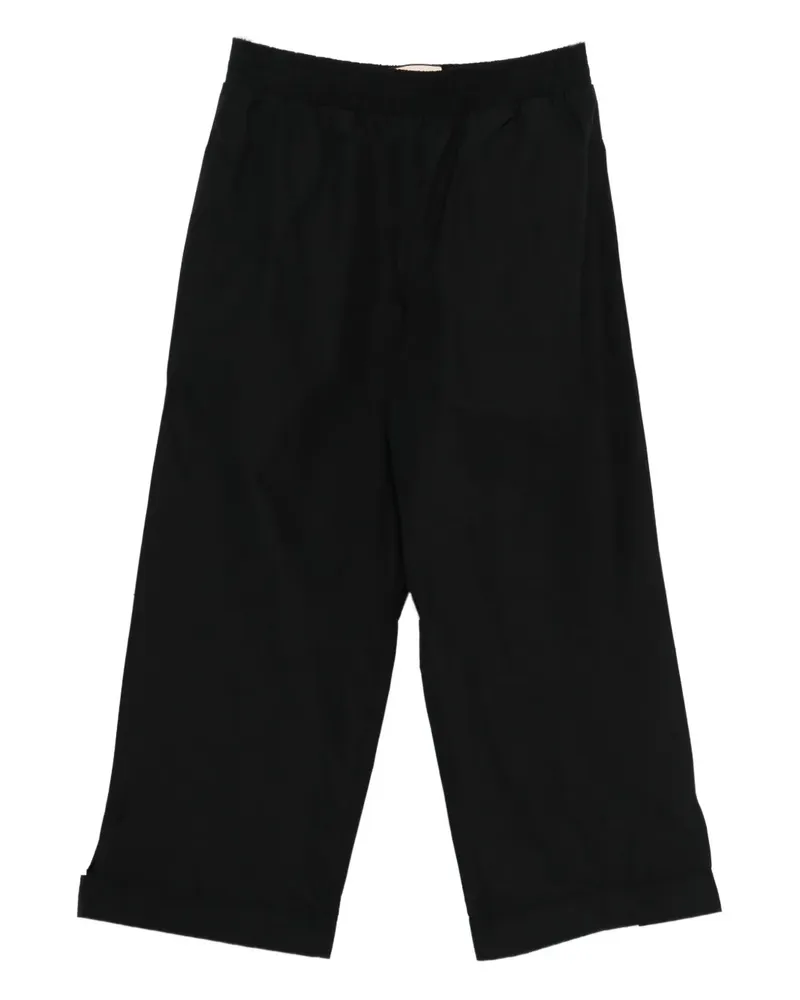 PLAN C Hose mit elastischem Bund - Schwarz Schwarz