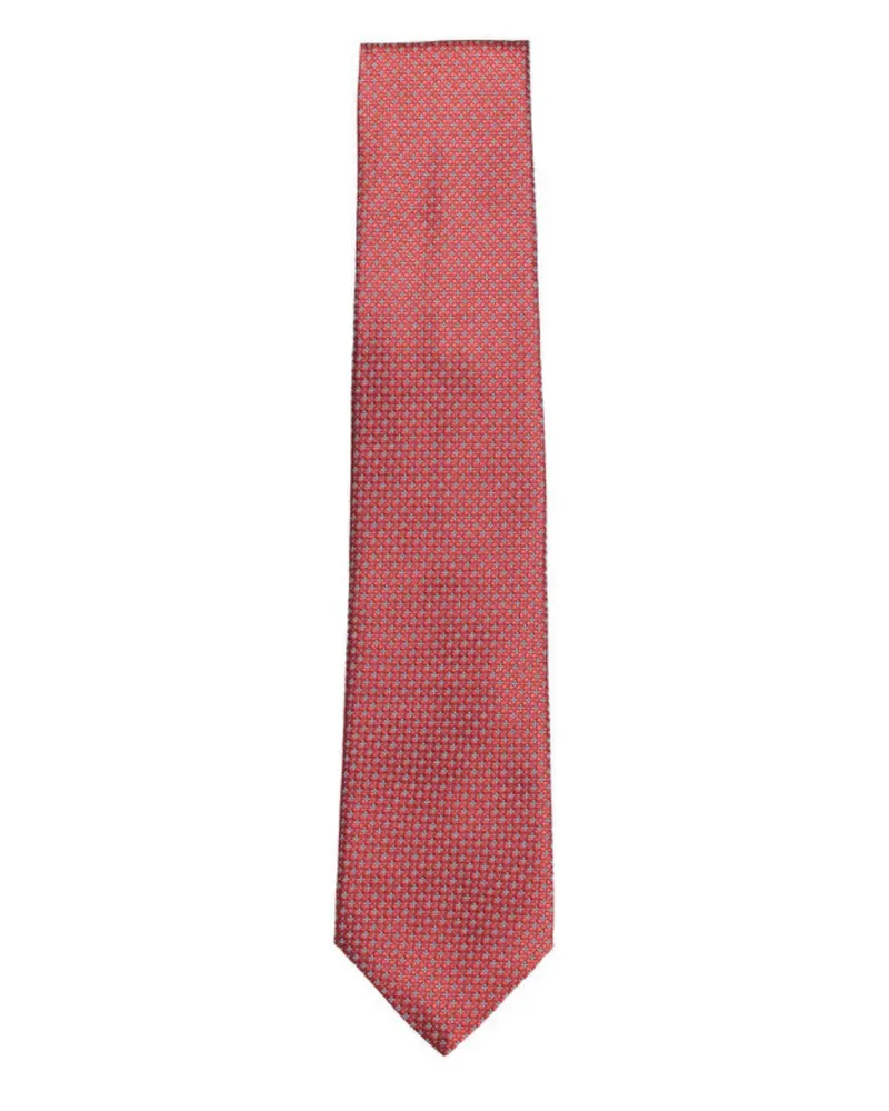 Studio Nicholson Gemusterte Krawatte - Rot Rot