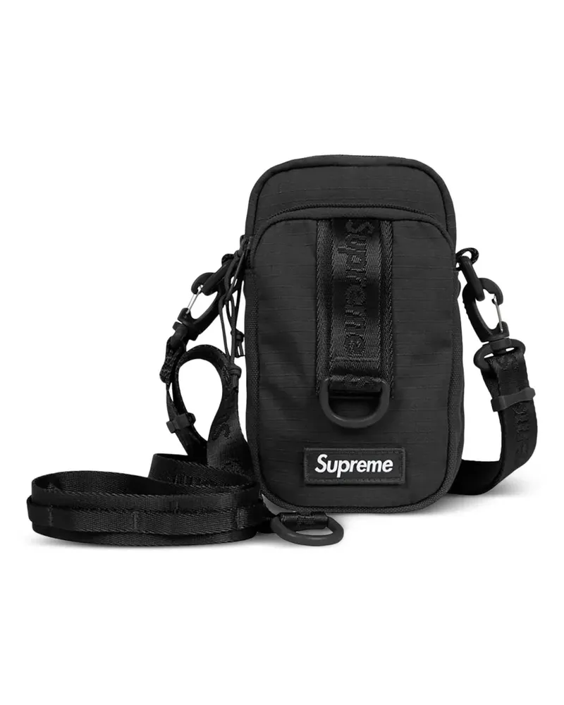 Supreme Being logo-patch messenger bag - Schwarz Schwarz