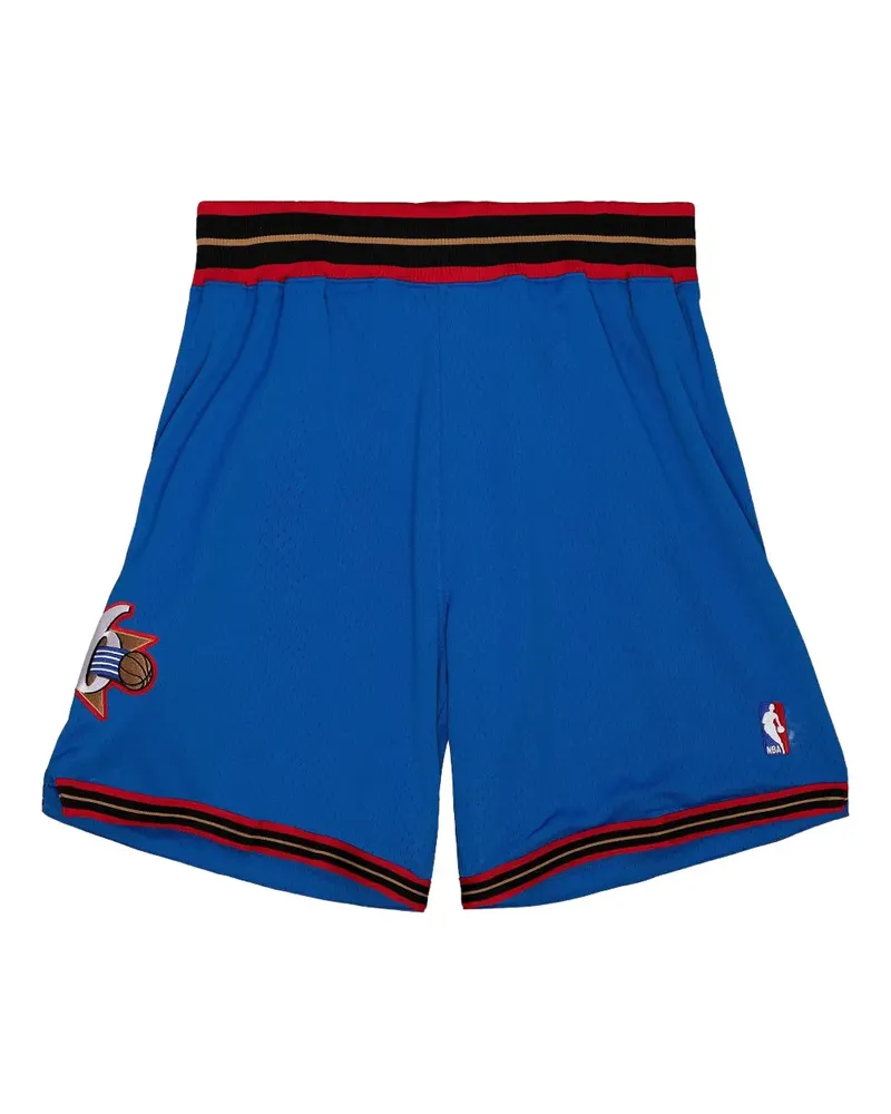 Mitchell & Ness Philadelphia 76ers Royal 1999-00 Alternate Authentic Basketball-Shorts - Blau Blau