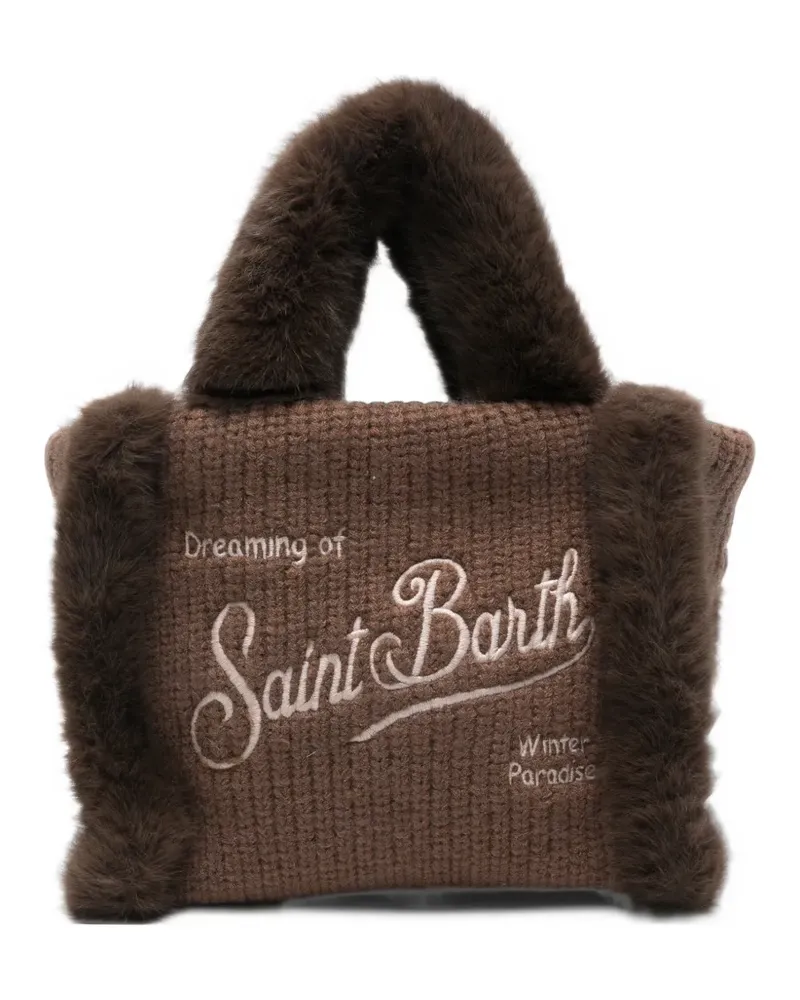 MC2 Saint Barth mini Vanity tote bag - Braun Braun