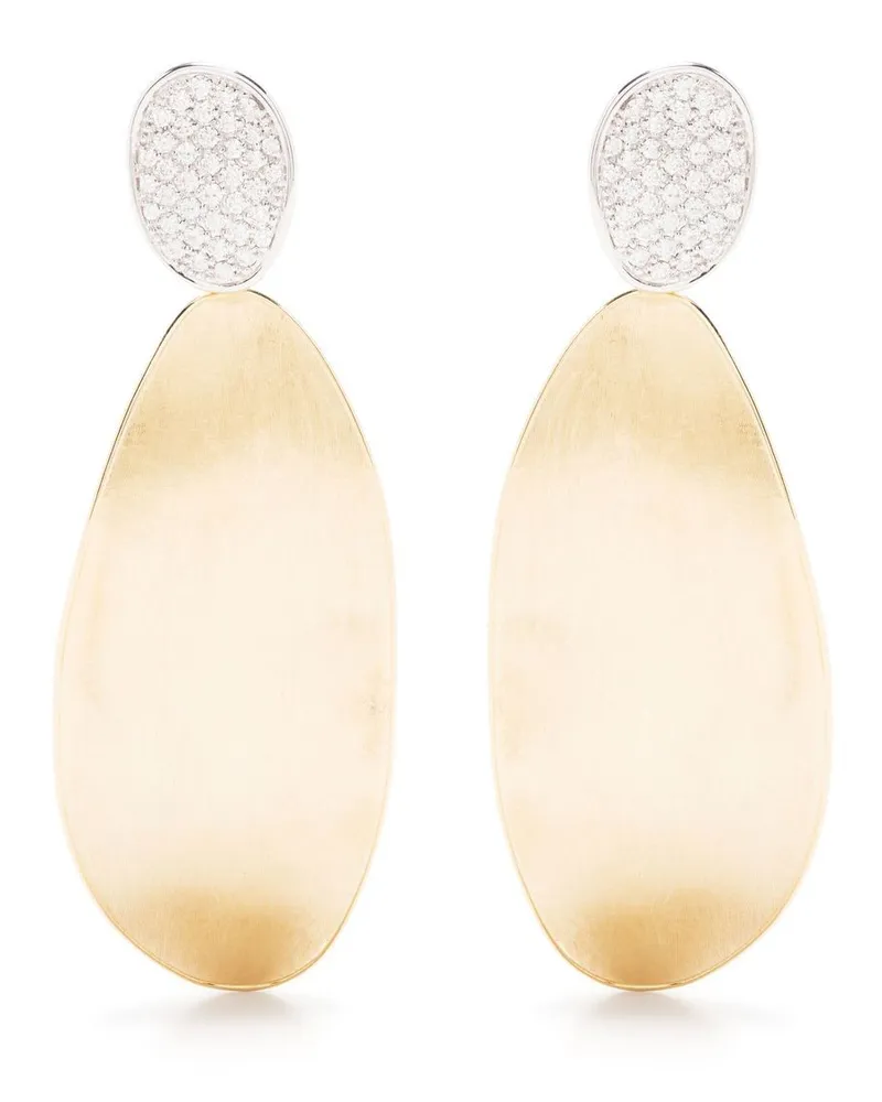 Marco Bicego 18kt Gelb- und Weißgoldohrringe Gold