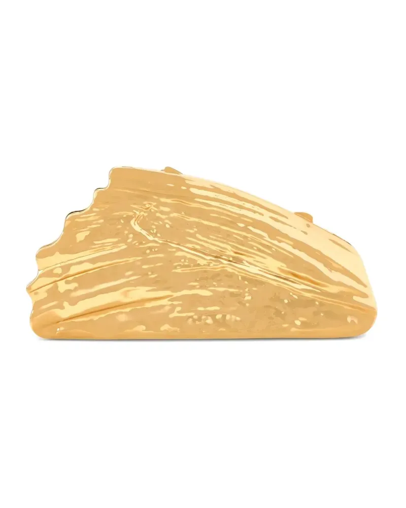 Cult Gaia Delvina Clutch - Gold Gold